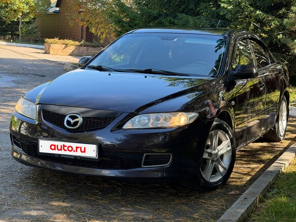 2007 Mazda 6 I (GG) Рестайлинг, пурпурный, 590000 рублей - вид 1