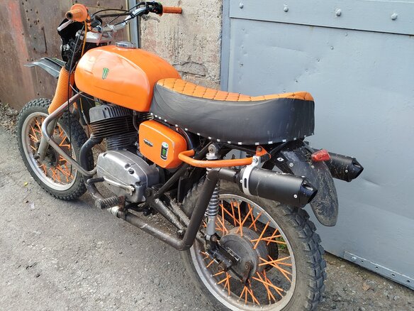 1976 CZ 350, жёлтый, 55000 рублей - вид 1