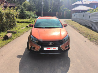 2018 Lada (ВАЗ) Vesta SW Cross I, оранжевый, 1250000 рублей, вид 2