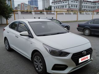 2018 Hyundai Solaris II, белый, 1000000 рублей, вид 3