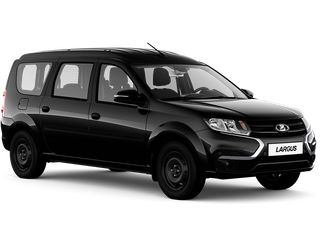 2026 Lada (ВАЗ) Largus I Рестайлинг, чёрный, 1587000 рублей, вид 1