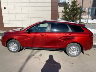 2021 Lada (ВАЗ) Vesta SW I, красный, 1050000 рублей, вид 5