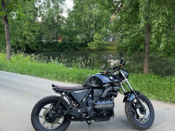 1991 BMW K 75, чёрный, 499000 рублей