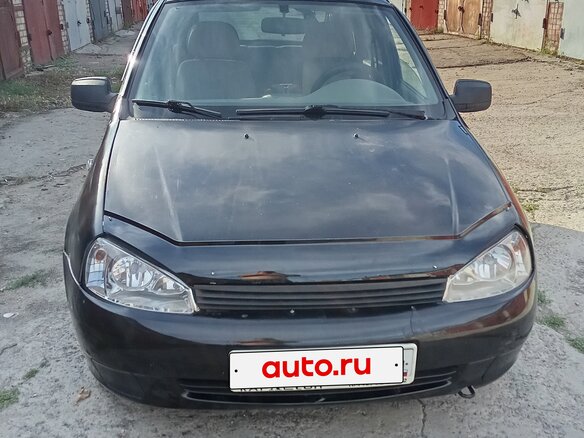 2010 Lada (ВАЗ) Kalina I, чёрный, 230000 рублей - вид 1