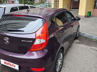 2013 Hyundai Solaris I, фиолетовый, 780000 рублей, вид 5