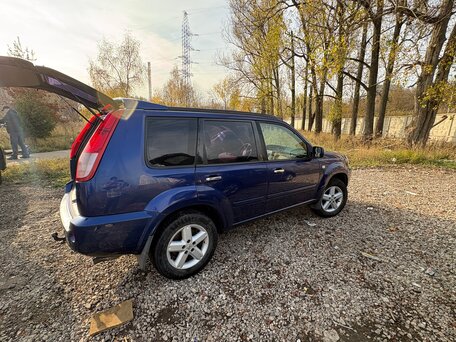 2005 Nissan X-Trail I Рестайлинг, синий, 540000 рублей, вид 4