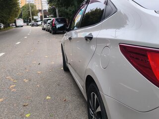 2015 Hyundai Solaris I Рестайлинг, бежевый, 1150000 рублей, вид 5