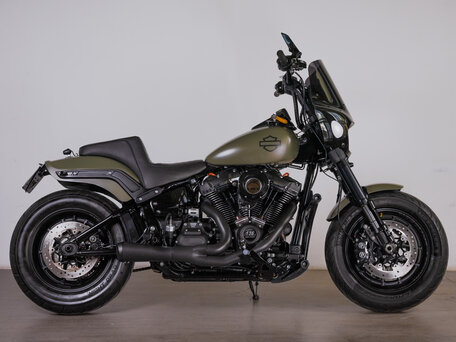 2021 Harley-Davidson Fat Bob, зелёный, 2500000 рублей, вид 3