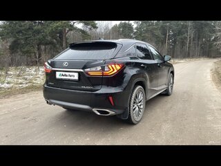2016 Lexus RX 200t IV, чёрный, 3190000 рублей, вид 4