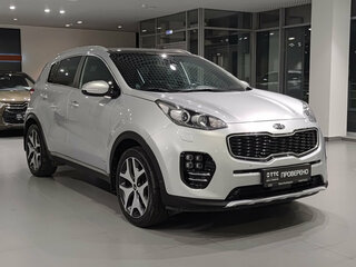 2016 Kia Sportage IV, серебристый, 1845000 рублей, вид 3