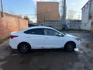 2019 Hyundai Solaris II, белый, 590000 рублей, вид 2