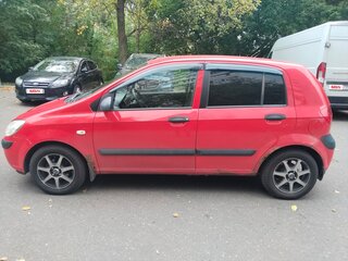 2007 Hyundai Getz I Рестайлинг, красный, 320000 рублей, вид 5
