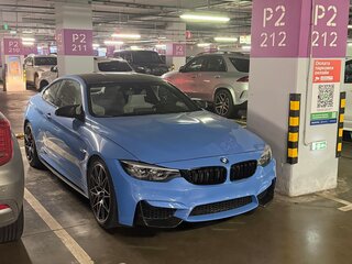 2017 BMW M4 F82/F83 Рестайлинг, голубой, 5100000 рублей, вид 3