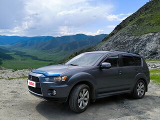 2012 Mitsubishi Outlander II Рестайлинг, серый, 1385000 рублей, вид 1