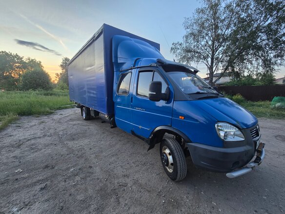 2008 ГАЗ ГАЗель (33023/330273) Фермер, синий, 1150000 рублей