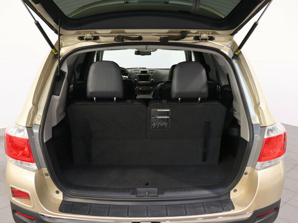 2010 Toyota Highlander II (XU40) Рестайлинг, бежевый - вид 9