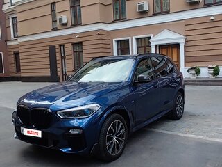 2019 BMW X5 30d IV (G05/G18), синий, 5950000 рублей, вид 5