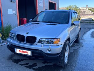 2003 BMW X5 3.0i I (E53), серебристый, 1300000 рублей, вид 2