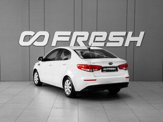 2017 Kia Rio III Рестайлинг, белый, 979000 рублей, вид 2