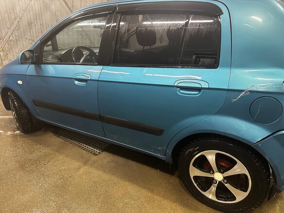 2005 Hyundai Getz I, голубой, 300000 рублей - вид 1