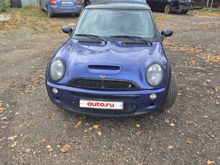 2003 Mini Hatch Cooper S I (R50), синий, 630000 рублей, вид 1