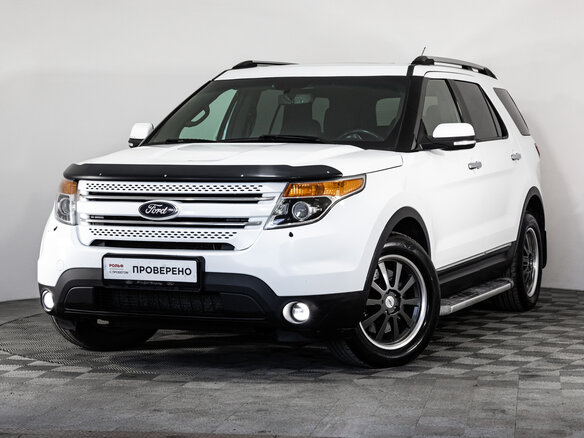 2014 Ford Explorer V, белый, 1899000 рублей