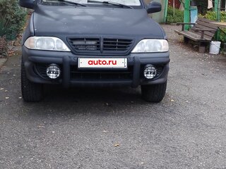 2001 SsangYong Musso I Рестайлинг, чёрный, 698950 рублей, вид 4