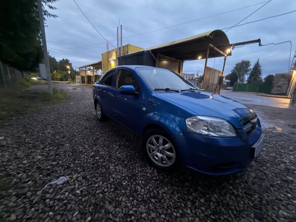 2011 Chevrolet Aveo I Рестайлинг, синий - вид 3