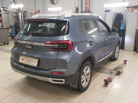 2021 Chery Tiggo 4 I Рестайлинг, серый, 1300000 рублей, вид 3