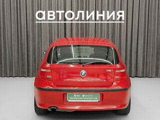2008 BMW 1 серии 116i I (E81/E82/E87/E88) Рестайлинг, красный, 780000 рублей, вид 4