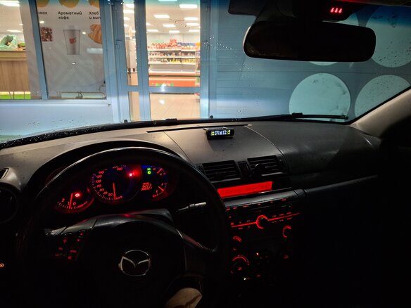 2007 Mazda 3 I (BK) Рестайлинг, чёрный, 590000 рублей - вид 5