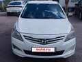 2015 Hyundai Solaris I Рестайлинг, белый, 515000 рублей - вид 1