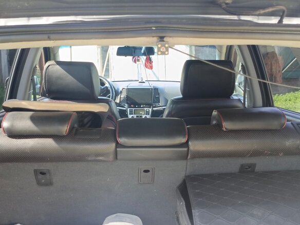 2007 Hyundai Santa Fe II, серый, 1500000 рублей - вид 8