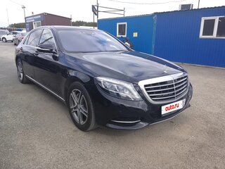 2016 Mercedes-Benz S-Класс 400 Long VI (W222, C217), чёрный, 4000000 рублей, вид 3