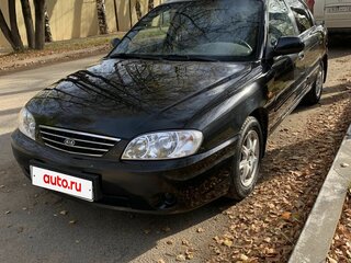 2007 Kia Spectra I Рестайлинг 2, чёрный, 389000 рублей, вид 1