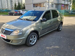 2012 Renault Logan I Рестайлинг, бежевый, 340000 рублей, вид 1