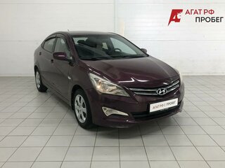 2014 Hyundai Solaris I, фиолетовый, 950000 рублей, вид 3
