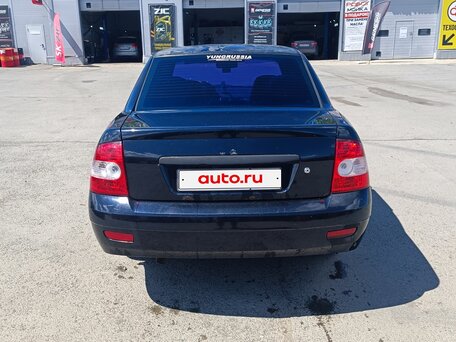 2007 Lada (ВАЗ) Priora I, синий, 260000 рублей, вид 2