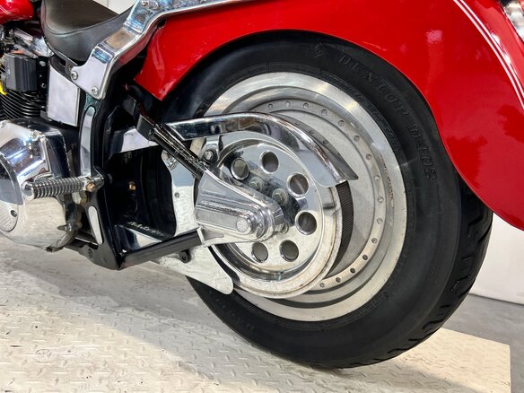 1998 Harley-Davidson Fat Boy, пурпурный, 610000 рублей - вид 23