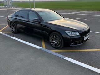 2013 BMW 7 серии Long 740Li xDrive V (F01/F02/F04) Рестайлинг, чёрный, 2250000 рублей, вид 2