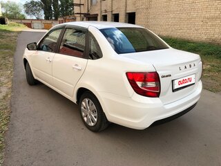 2019 Lada (ВАЗ) Granta I Рестайлинг, белый, 520000 рублей, вид 3