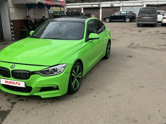 2012 BMW 3 серии 320i xDrive VI (F3x), зелёный - вид 2