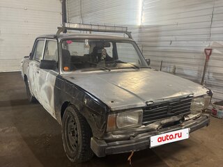 2010 Lada (ВАЗ) 2107, серебристый, 90000 рублей, вид 2
