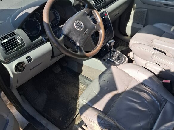 2002 Volkswagen Sharan I Рестайлинг, серый, 320000 рублей - вид 8