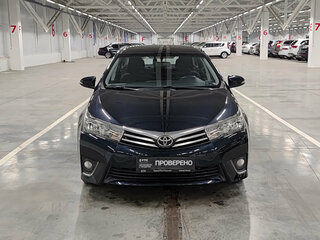 2013 Toyota Corolla XI (E160, E170, E180), синий, 1070000 рублей, вид 2