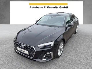 2024 Audi A5 Sportback 35 TFSI II (F5) Рестайлинг, чёрный, 3264634 рублей, вид 1