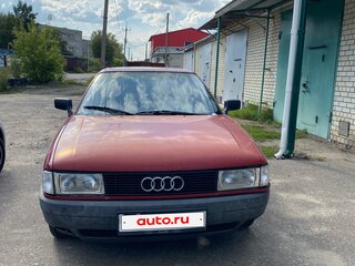 1987 Audi 80 IV (B3), красный, 250000 рублей, вид 2