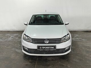 2019 Volkswagen Polo V Рестайлинг, белый, 1150000 рублей, вид 2