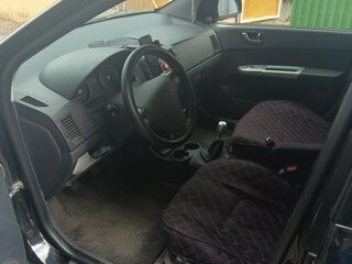2007 Hyundai Getz I Рестайлинг, чёрный, 560000 рублей, вид 5