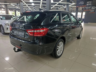 2017 Lada (ВАЗ) Vesta SW I, чёрный, 869000 рублей, вид 4